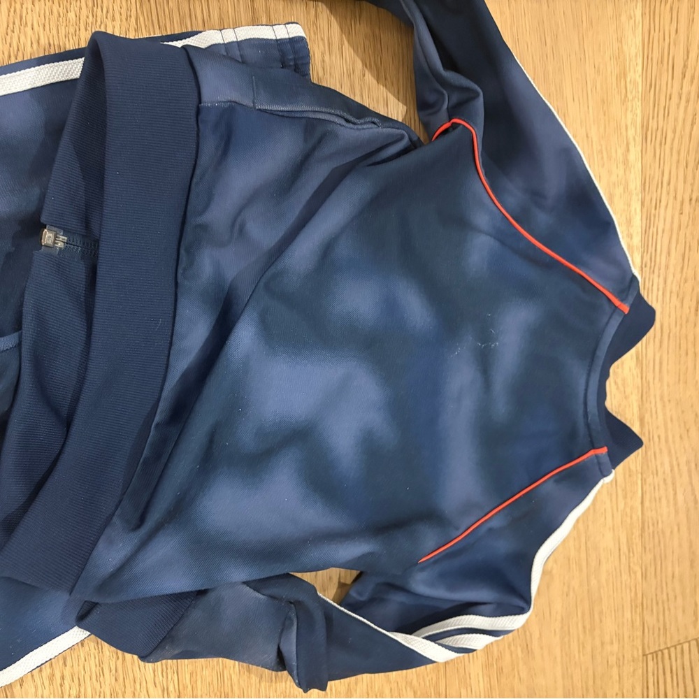 Adidas 12-18 Navy and Orange Tracksuit - Picture 6 of 6